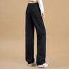 Sibaishe Women's High-Waist Drawstring Casual Pants
