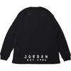 Jordan FW24 MJ ESS Lifestyle Locker Bequemes Rundhals-Sweatshirt Unisex-Sweatshirt Schwarz FV7456-010