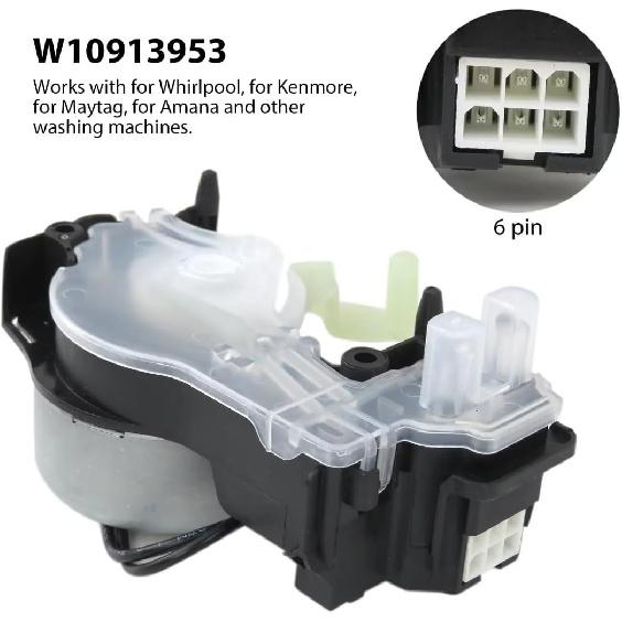 2025 Upgraded W10913953 Washer Shift Actuator for May-tag MVWC565FW0 MVWC565FW1 MVWC565FW2 MVWP475EW0 MVWX655DW0 MVWX655DW1 MVWX655DW2