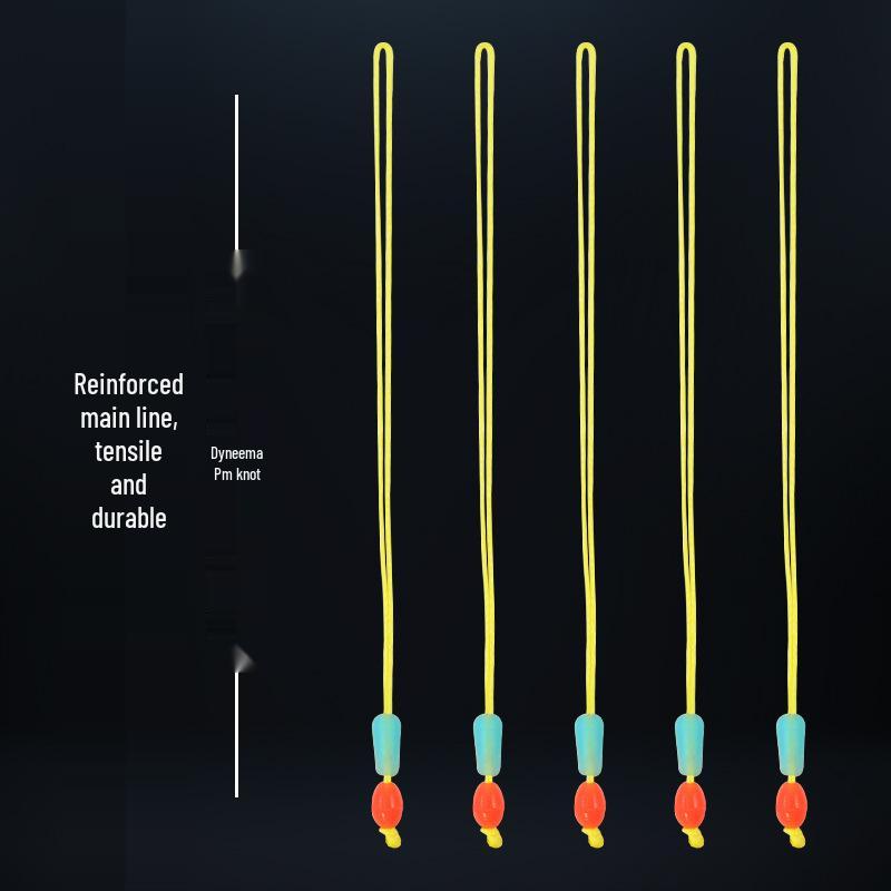 Ensemble de connecteurs de ligne principale Dyneema renforcé avec accessoires pour nœud de scion