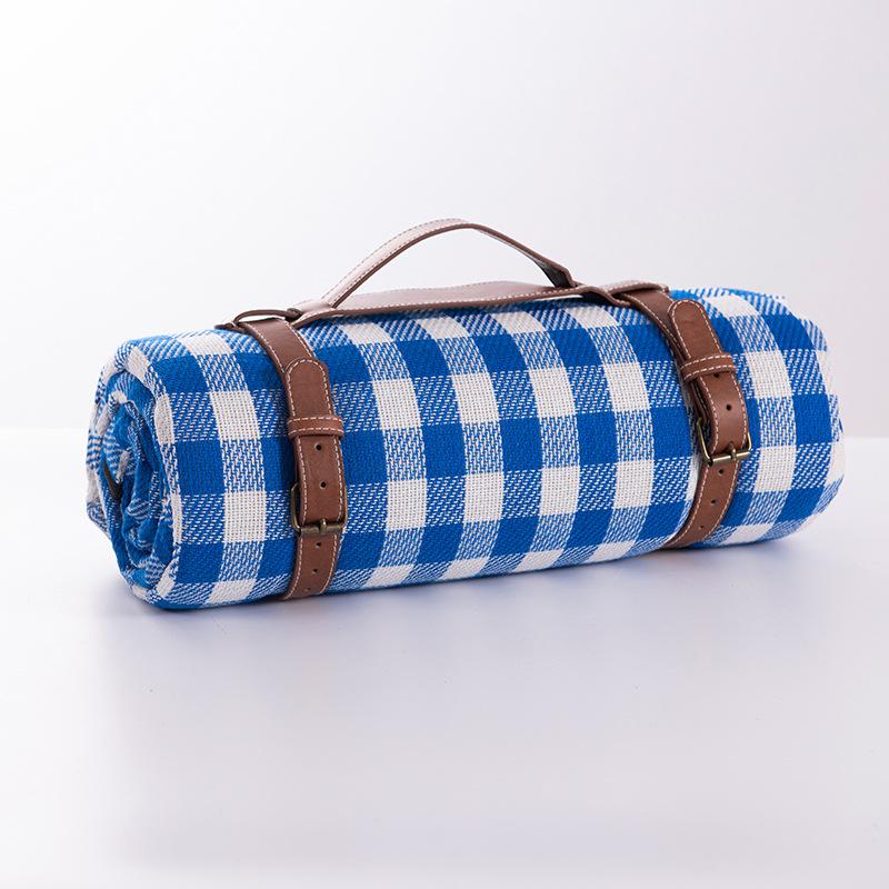 Oversized 2x2m Family Outdoor Picnic Blanket Portable Sand-proof Waterproof Oxford Cloth Durable Beach Folding Mat 200x200cm