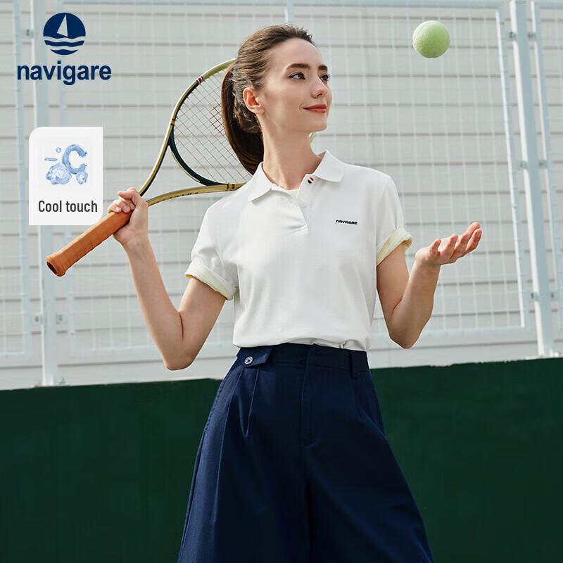 Navigare Women s Cool-Touch Short Sleeve Polo Shirt M