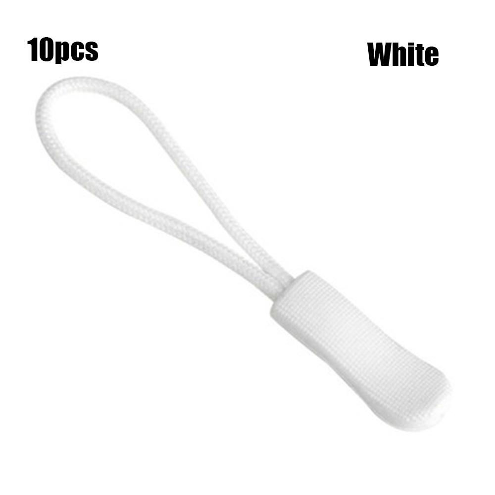 10 PEÇAS/Pacote Mochila Jaqueta Puxador de Zíper de Reposição Corda Puxadores Bolsas Clipe Fivela Puxador de Zíper Mala Roupa de Viagem Ferramentas
