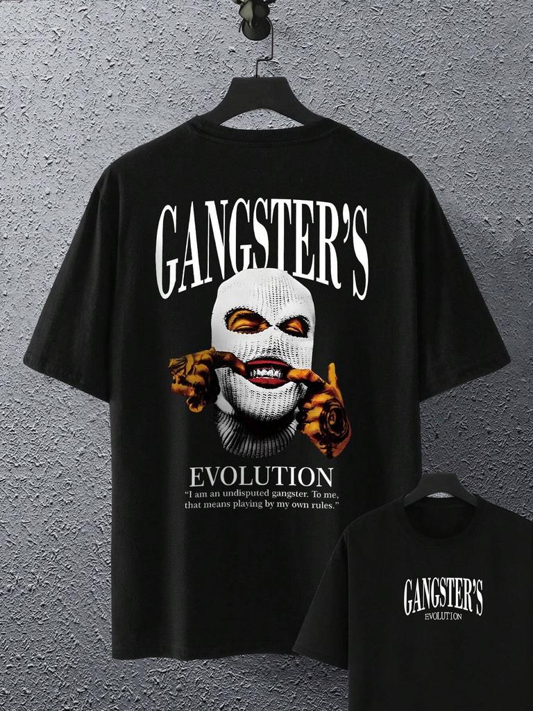 Portrét Grafické Bavlněné Tričko Unisex Muži Ženy Hip Hop Luxusní Módní Značka Nadměrná Velikost Top Ležérní Krátký Rukáv Streetwear Tričko