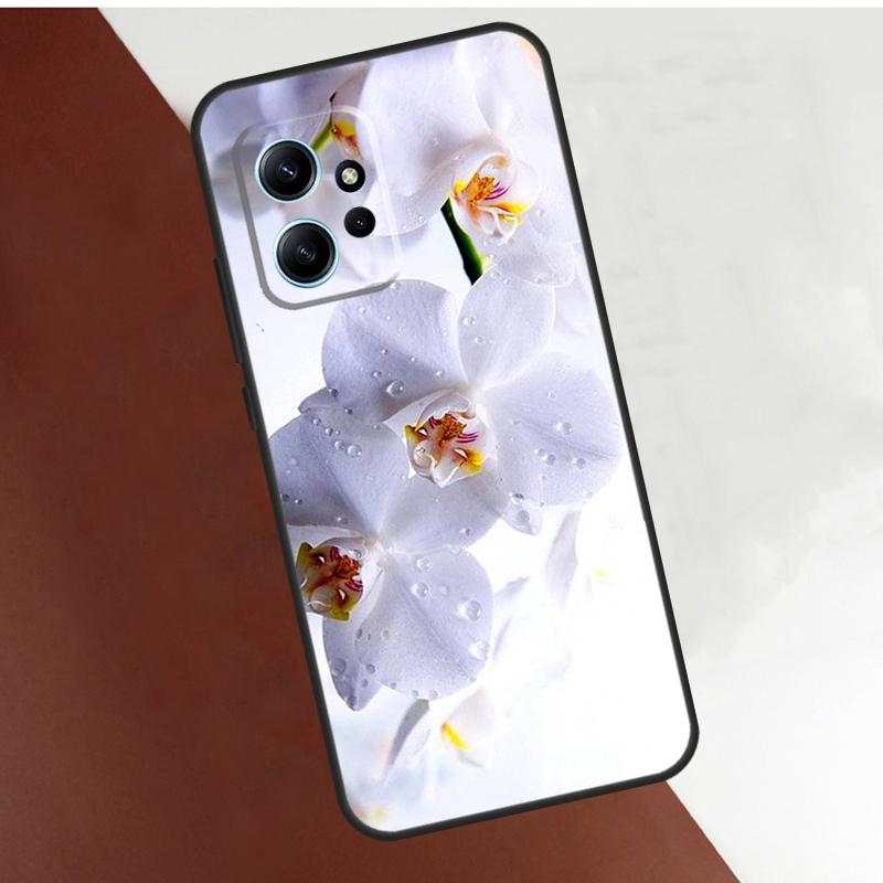 Orchid Flowers Colorful Case For Xiaomi Redmi Note 12 11 10 8 9 Pro 12S 11S 10S 9S Coque For Redmi 12 9C 10C 12C