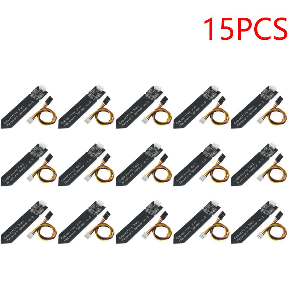 Soil Humidity Moisture Sensor Module Wide Voltage 3.3V Garden Watering DIY Module Corrosion Resistant W/ Gravity for Arduino