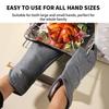 Oven Mitts and Pot Holders Sets for Kitchen Silicone Oven Gloves High Heat Resistant Non-Slip Potholders Hot Pads
