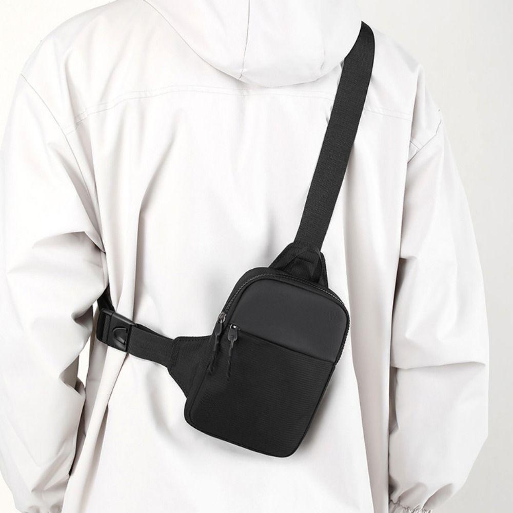 Oxford Men's Shoulder Bag Waterproof Mobile Phone Bag Casual Messengers Bag  Travel