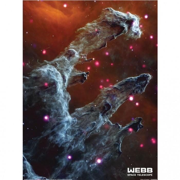 Webb Space Telescope Pillars Of Creation Print