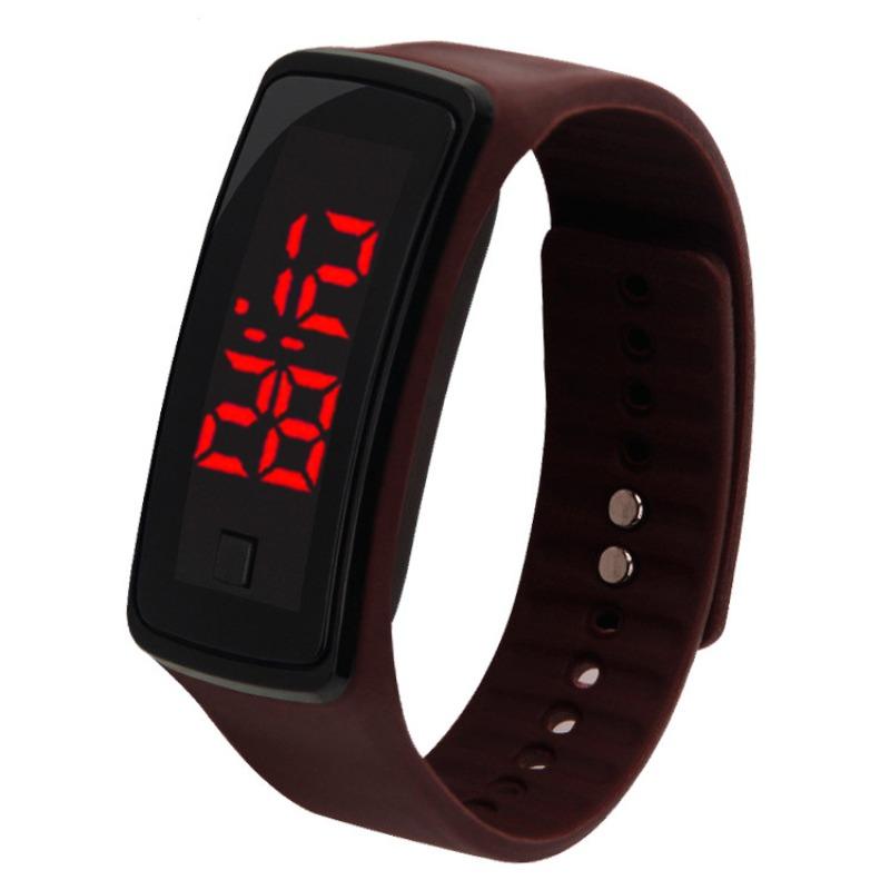 Fashion Sports Second-generation Led Watch for Boys and Girls, Children's Sunglasses, Electronic Bracelet, Silicone Gift, Electronic Watch
