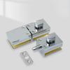 Glass Door Lock Floor Latch Lock Bolt For Home Bathroom Toilet Shop No Punching Single Door Ground Lock Zinc Alloy Hardware