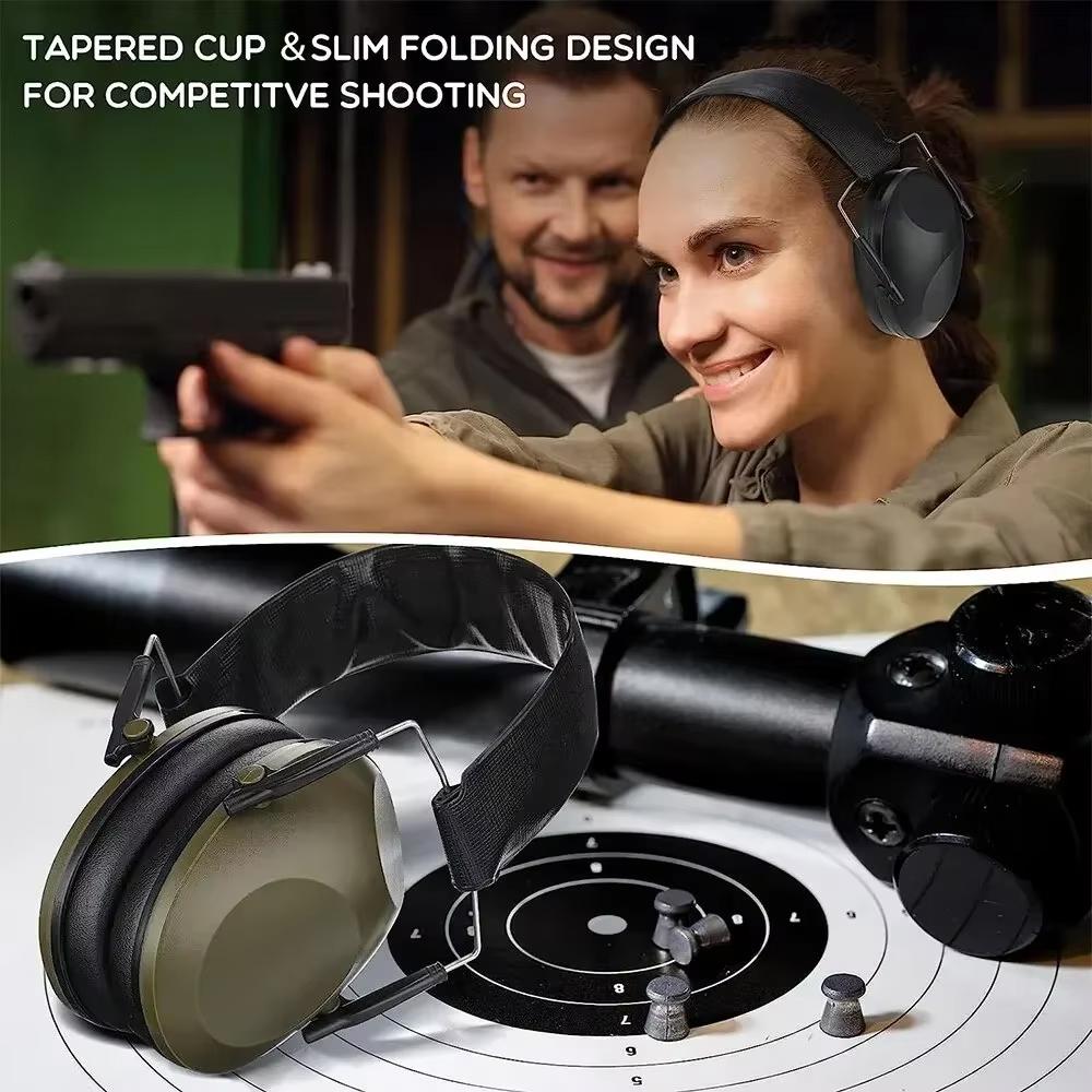 Tactical Ear Protector Earmuffs for Shooting Hunting Noise Reduction Hearing Protection Protector Soundproof Shooting Earmuffs