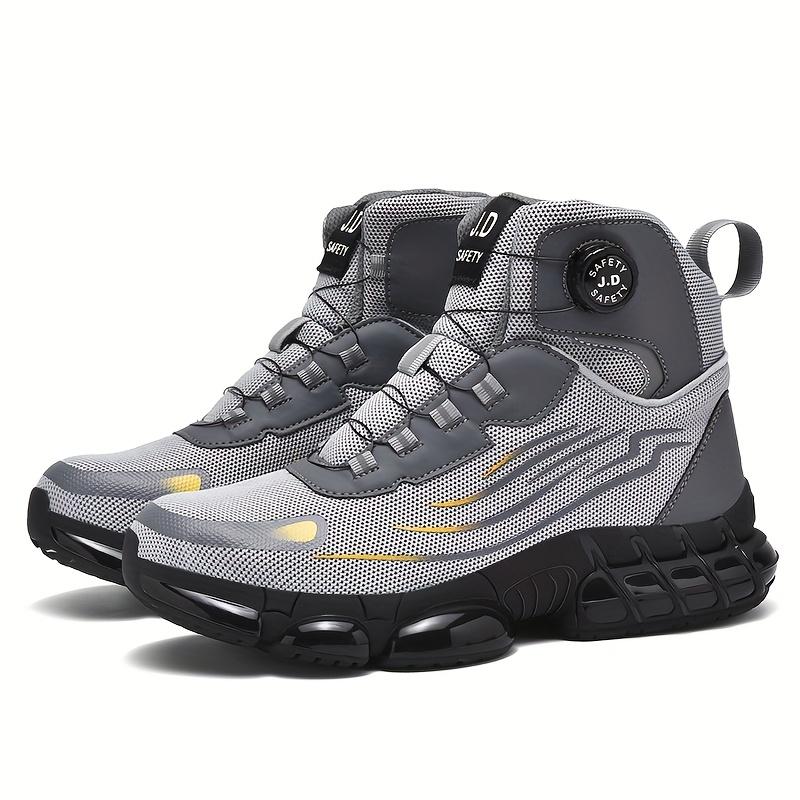 Men s Labor Protection Shoes for Autumn and Winter New Anti Slip Rotating Buckle Protection Lightweight Couple Style 36 6320₽