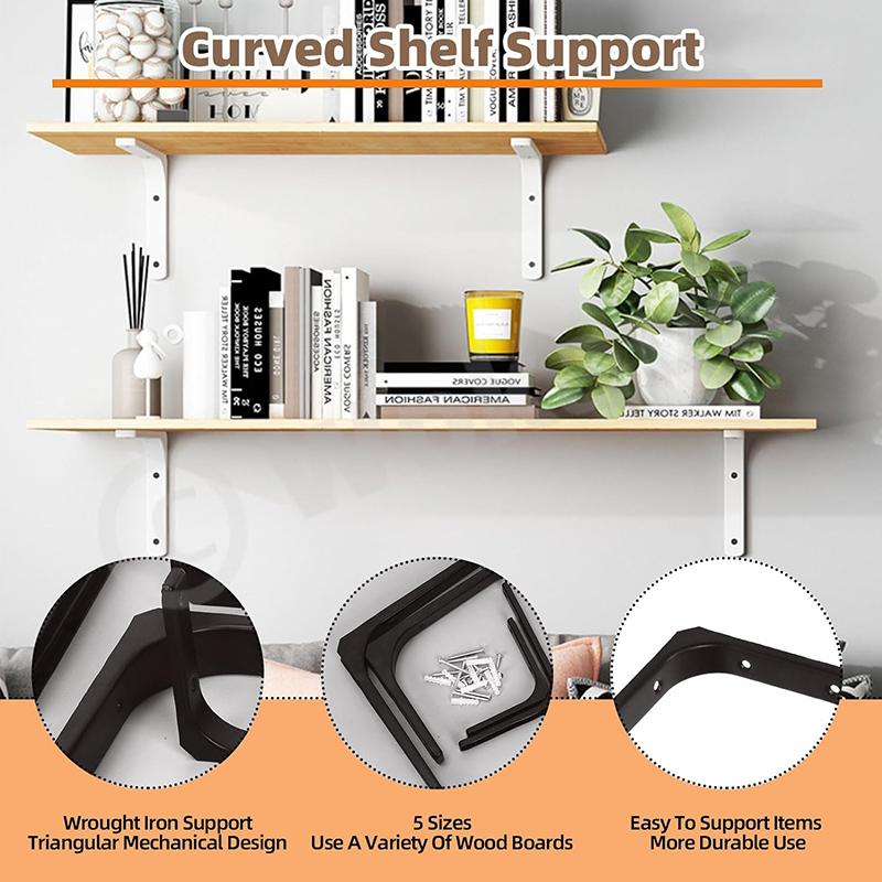 2 Stück Wandregalhalter Etagere Dreieckshalterung Innenmöbel Aufbewahrungsregal Wandmontiertes Multifunktionales Aufbewahrungsregal