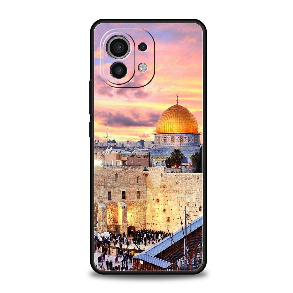 

Phone Case For Xiaomi Mi 15 14 14T 13T 12T Pro 12 13 11 Lite 5G 11T X6 X5 Pro Soft TPU Cover Jerusalem Building Xiaomi 14