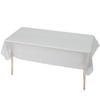 1pc Reusable Tablecloths 137x183cm BPA Free Plastic Dining Table Cover Cloth for Parties Picnic Camping Disposable Tablecloths