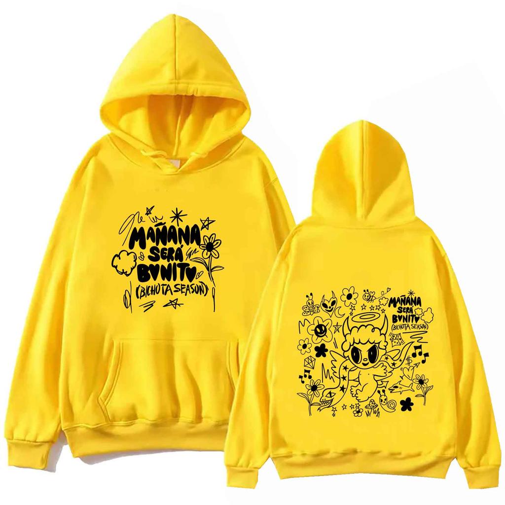 Karol G Manana Sera Bonito Hoodie Tops Long Sleeve Regular Sweatshirt Music Fans Gift Spring Summer