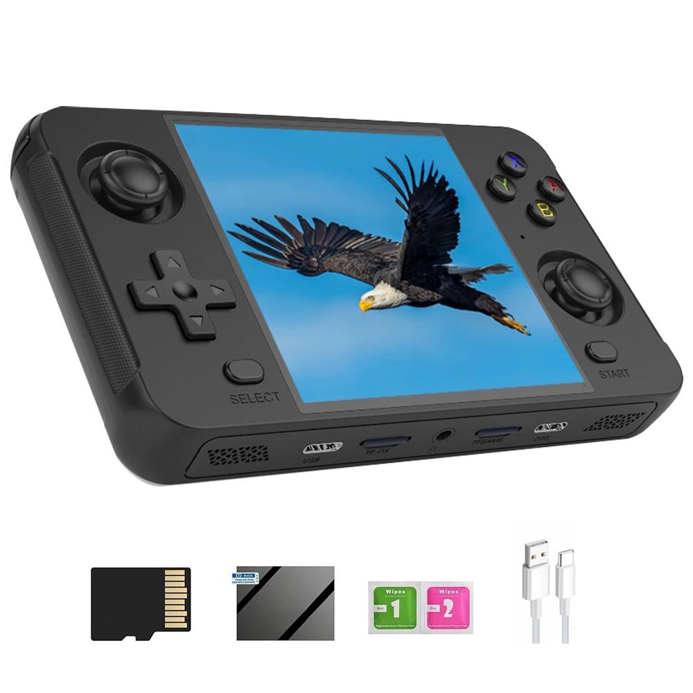 BOYHOM R40S Retro Handheld Video Game Console Linux System 720*720 4 Inch Ips Screen WIFI RK3566 Portable Pocket Video Player
