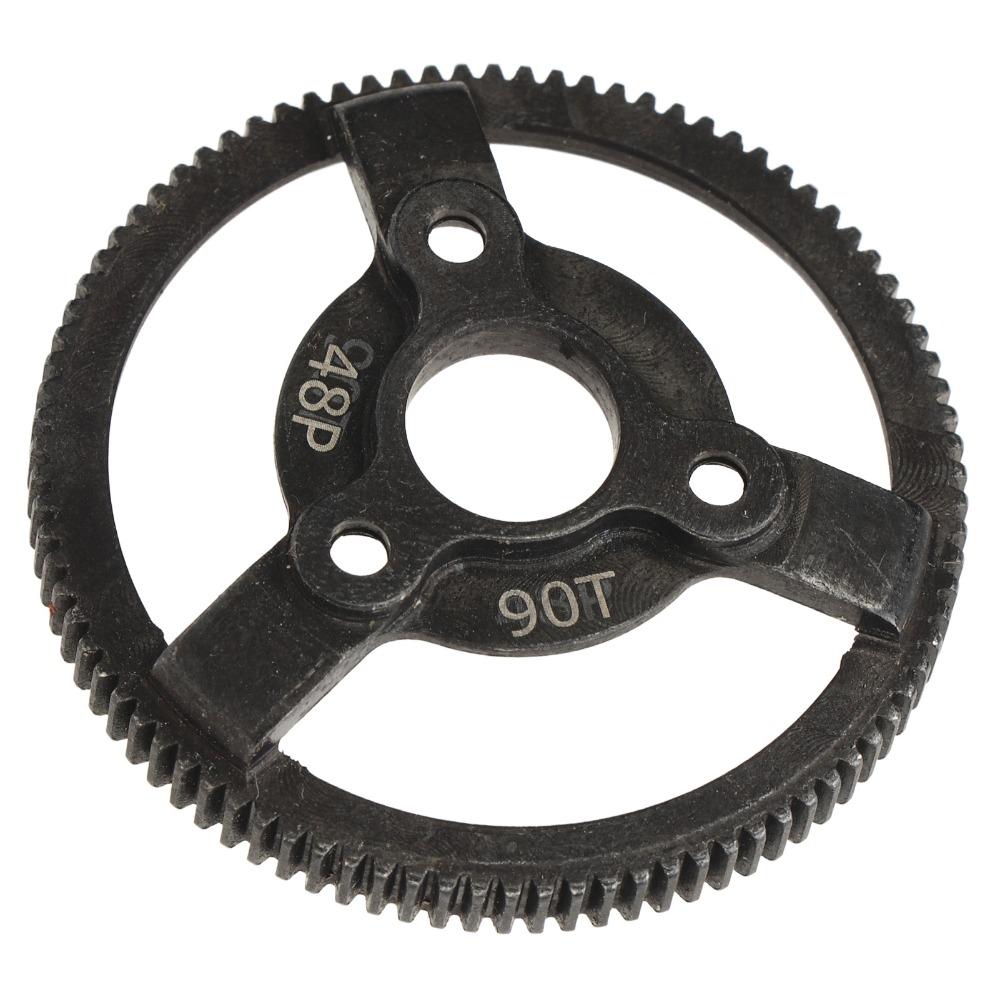 Balck Steel Pinion Gear Set Steel Upgrade Gear Gea Set for Traxxas 2WD 1/10 RC Car RC Car Upgrades