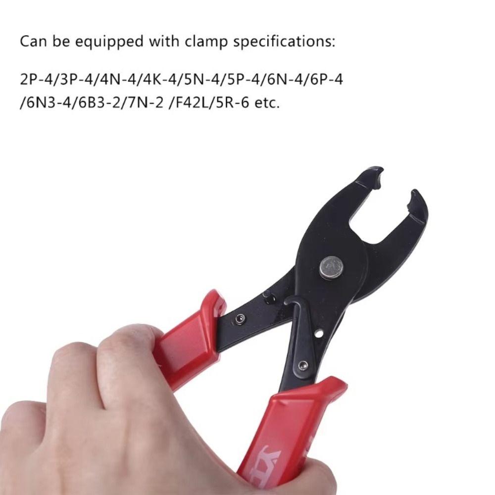 Anti-slip Wire Buckle Pliers Rubber Handle High hardness Electrician Pliers Comfortable Ergonomics Power Buckle Pliers