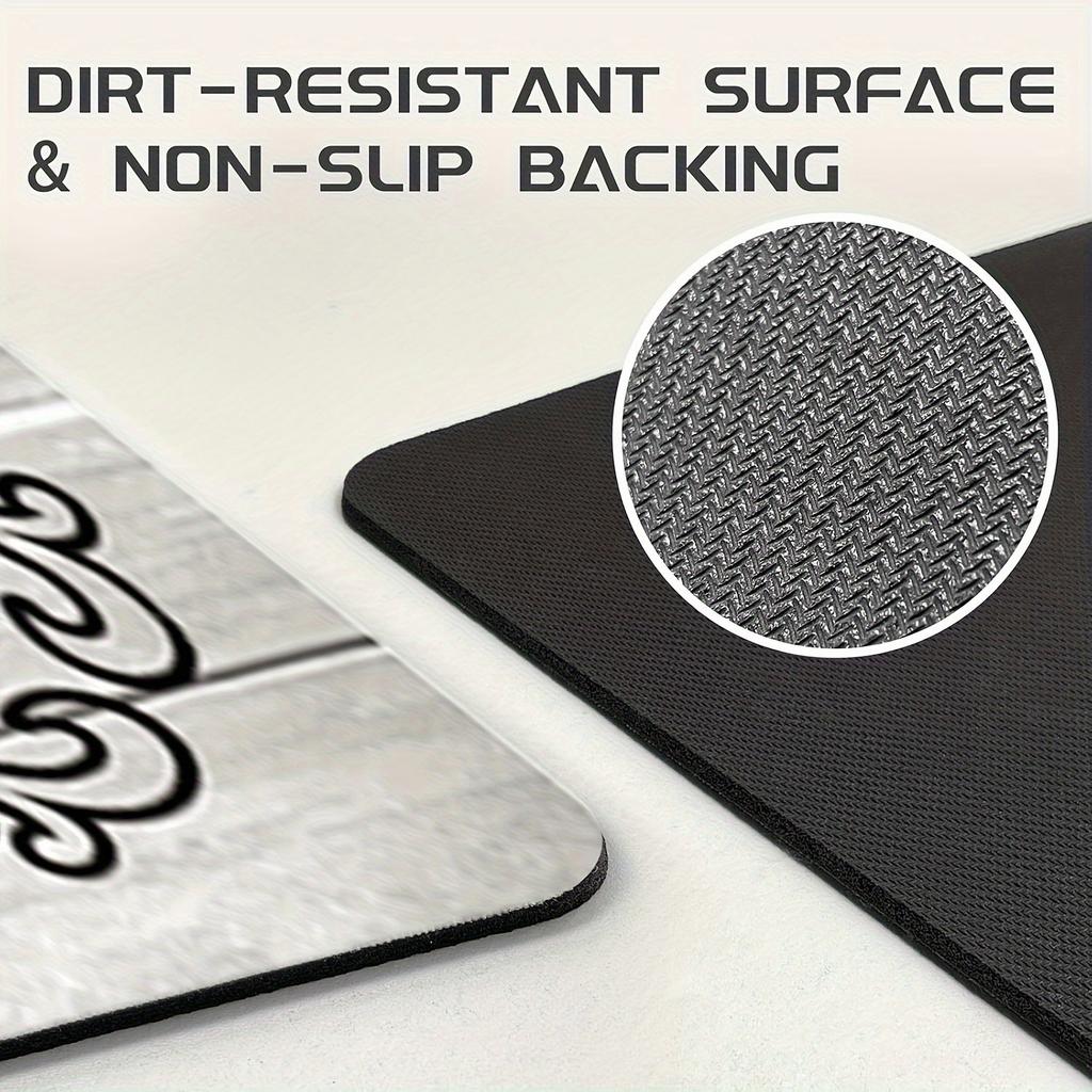 Laundry Diatom Mud Floor Mat, Water-Absorbing And Wear-Resistant Floor Mat, Household Kitchen Floor Mat, Easy To Take Care Of Floor Mat, Dirt-Resistan