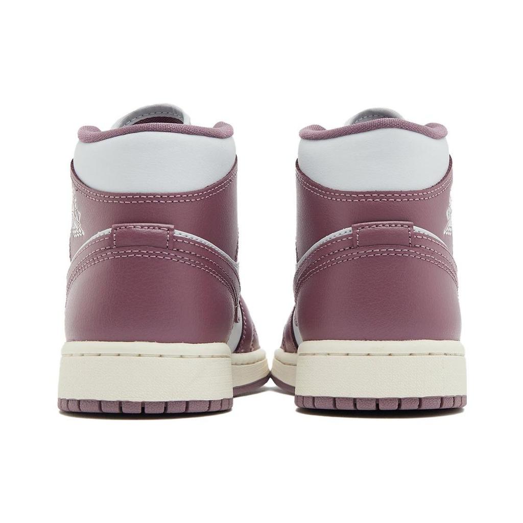 Air Jordan 1 Mid Sky J Mauve Women Sneakers Purple Pure-Platinum Sail BQ6472-050