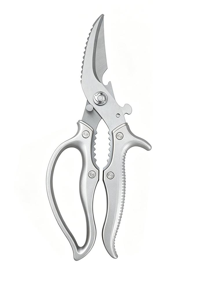 Stainless Steel Chicken Bone Scissors Kitchen Clippers Seafood Vegetable Poultry Shears Scissors Cutter