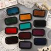 Color Retro Print Pad Water-based High Density for Inspiration Handbooks Greeting Cards Diaries Decorative Ink Pad