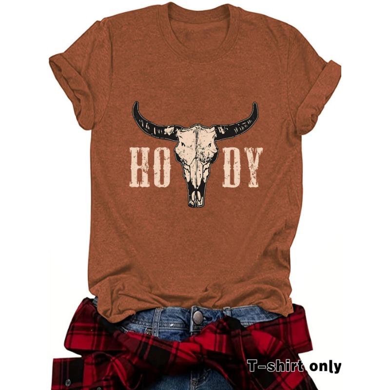 Women's Round-neck Short-sleeved Printed Summer New Comfortable T-shirt