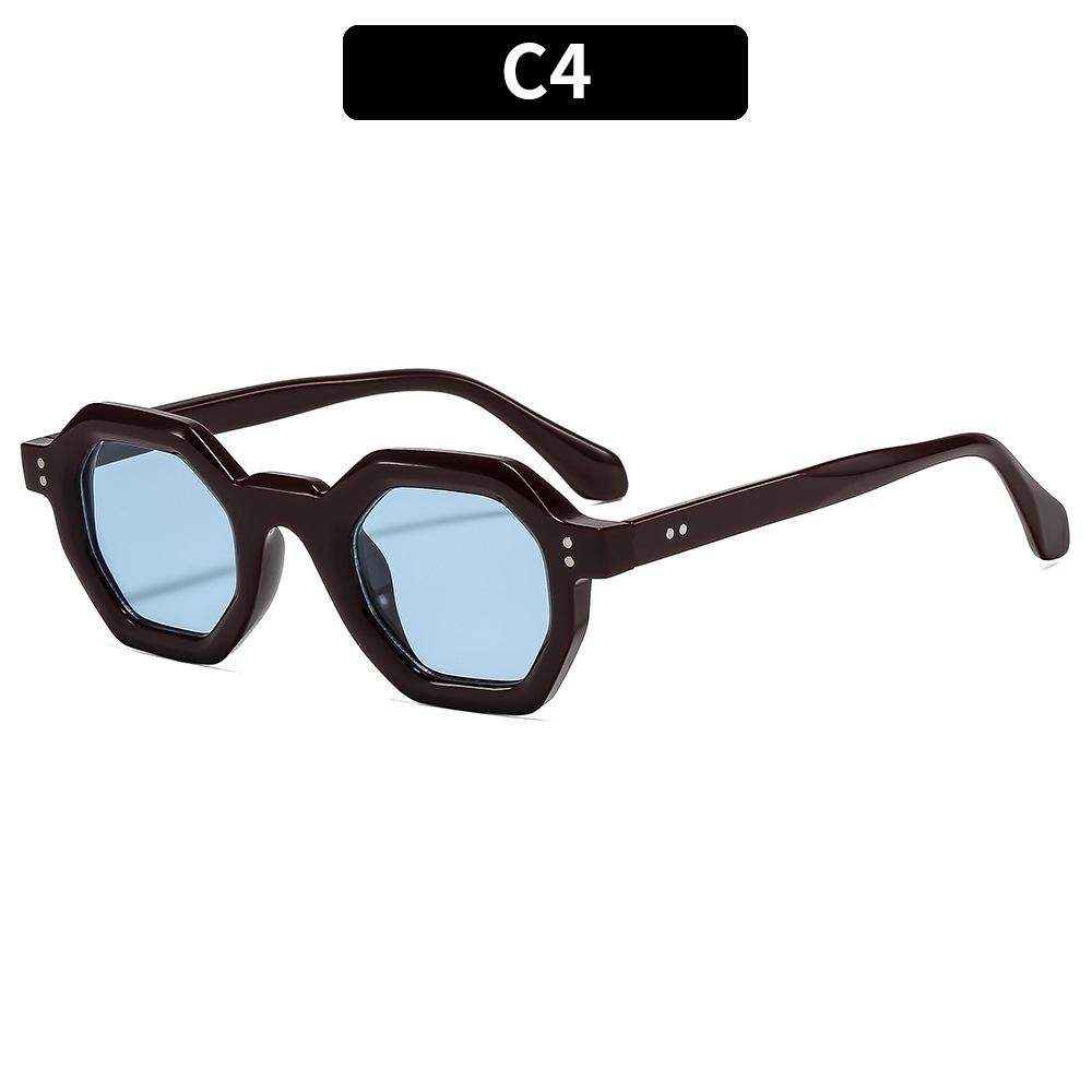 Women's Sunglasses, Fashion Polygonal Men's and Women's Sunglasses, Casual Sunglasses
