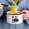 Retro Enamel Large Capacity Meal Cup with Lid