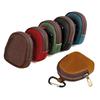Retro Coin Bag Crazy Horse Leather Small Coins Keys Holder Zipper Pouches Bluetooth Earphone Storage Bags