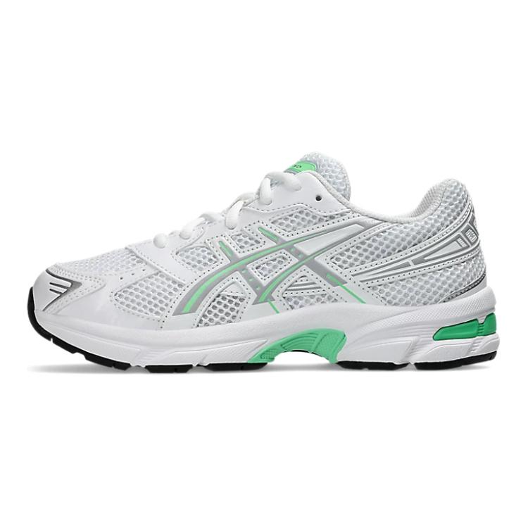 New Asics Gel 1130 Cushioning, Wear Resistant Low Top Kids' Running Shoes White Teenagers 1204A163-106