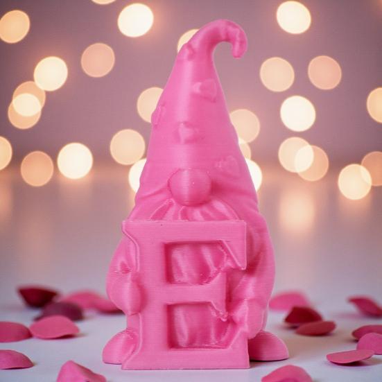 4 Adet Sevgililer Günü Cüce Figürü 3D Baskılı Masaüstü Aşk Cücesi Heykeli Pembe Masa Orta Parçası Yemek Odası Ev Parti Malzemeleri İçin