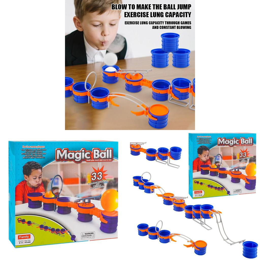 Children Magnetic Ball Track Puzzle Game For Early Education And Brain Development