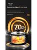 Xiyijia 304 Multi-Functional Double-Handle Large Capacity Pressure Cooker