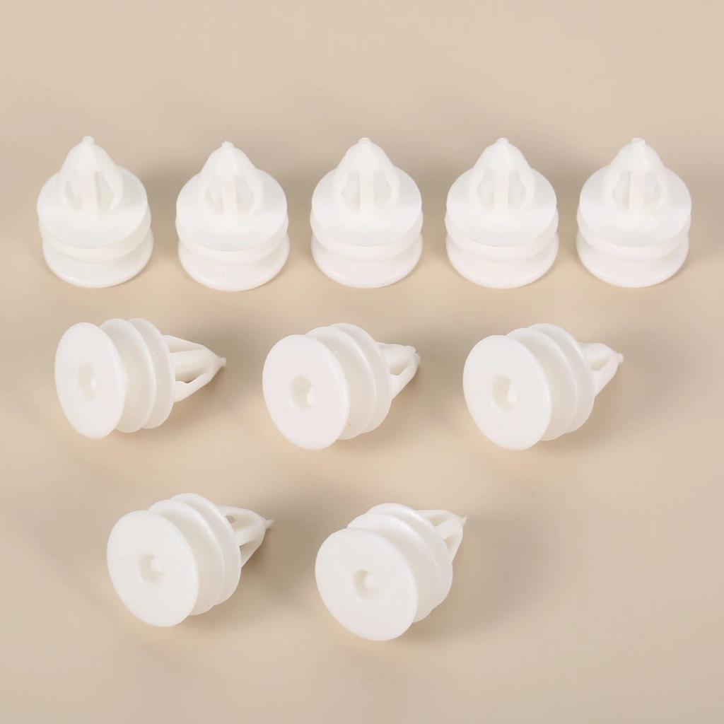 SFCSCMVTMP 10 PCS Automatic Door Trim Panel Retainer Clip Fastener Rivets Pinford Edge Fiesta