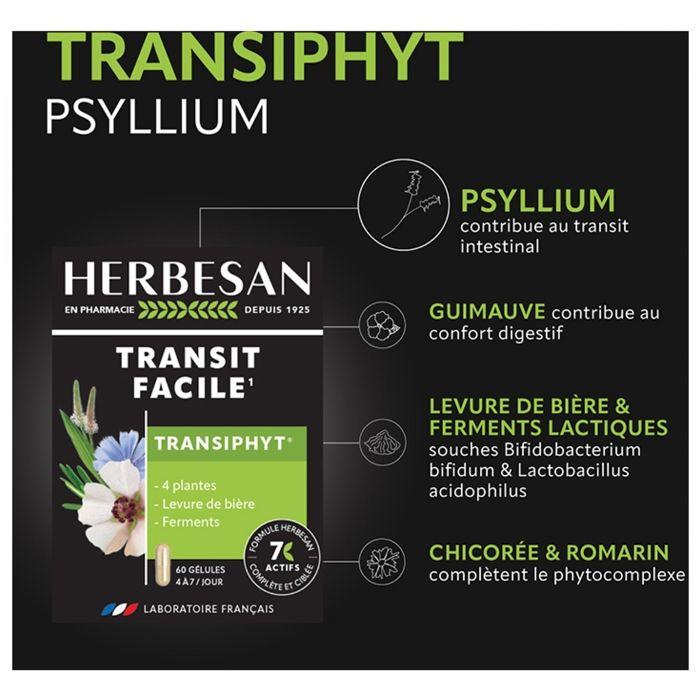 Herbesan Transiphyt Easy Transit 60 Capsules