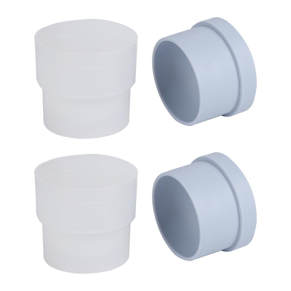 2Pcs Food Grade Ice Cubes Mold Round Odorless Flexible Ice Ball Making Mold for Kitchen