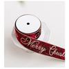 For Christmas Tree Decoration Velvet Ribbon Wine Red Color 9 Meter Length DIY Bow Crafting Ribbon Soft Texture for Holiday Use