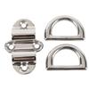 Boat D Type Connector 316 Stainless Steel Strong Load Bearing Multifunctional Boat Ring Connector Hook for Marine Yacht