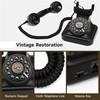 2025 Trend Retro Festnetztelefon, Altmodische Vintage Festnetztelefone Mit Klassischer Metallglocke Retro Telefon Für Zuhause Büro