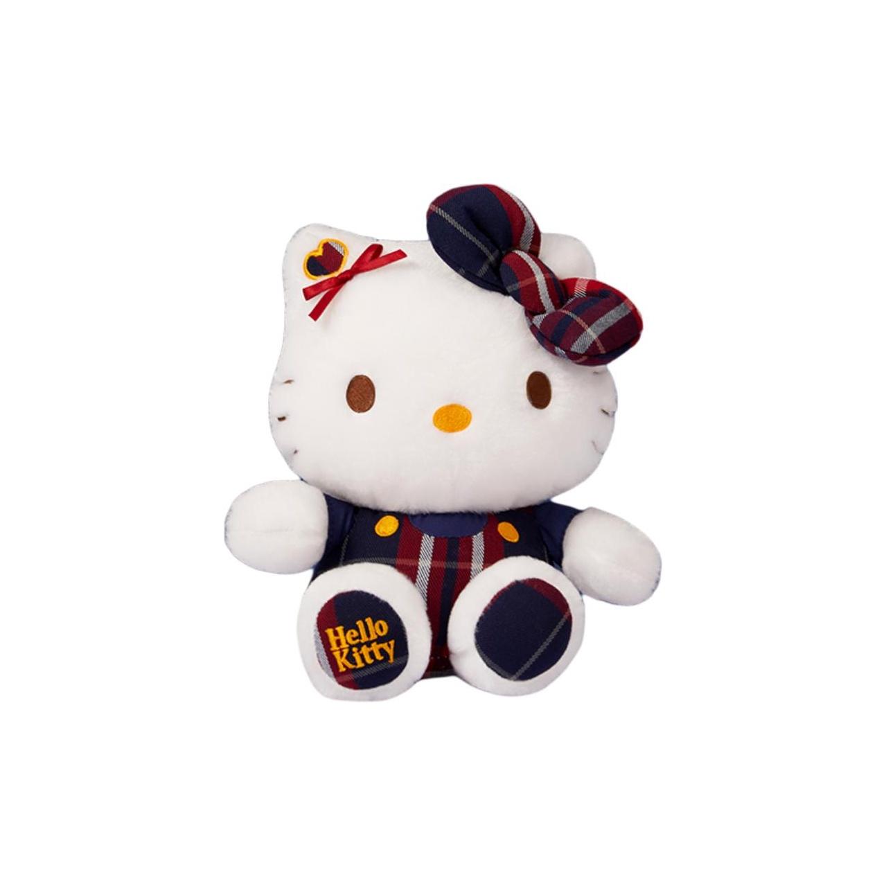 MINISO Хелло Китти Хелло Китти Британский Преппи KT Милые Куклы Плюшевая Кукла Высота 26,7 см/40 см Кукла 26.7cm