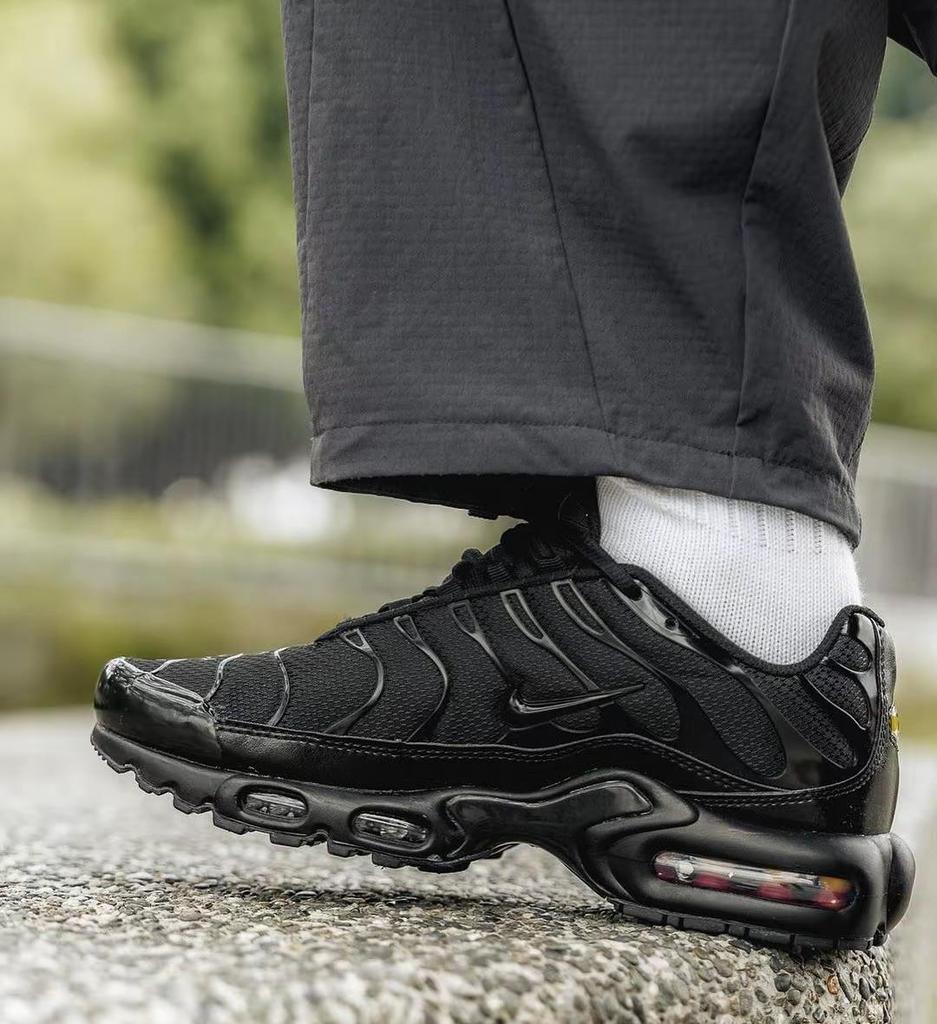 Nike Sneakers Air Max Plus 'Triple Black' Scarpe Casual 604133-050
