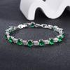 Full Diamond Zircon Bracelet Women'S Simple Temperament Flash Diamond Zircon Bracelet