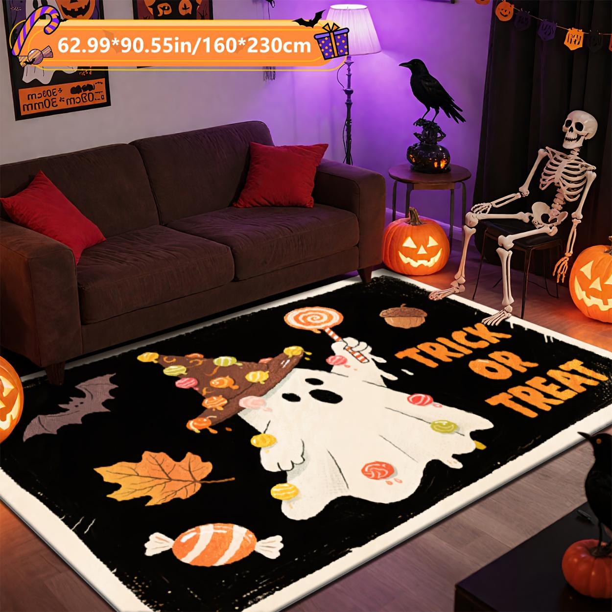 

Halloween Carpet Dark Series Floor Mat Door Mat Rug For Bedroom Living Room Carpet Welcome Mat Outdoor Carpet Home Decora 60X90CM (2X3FT