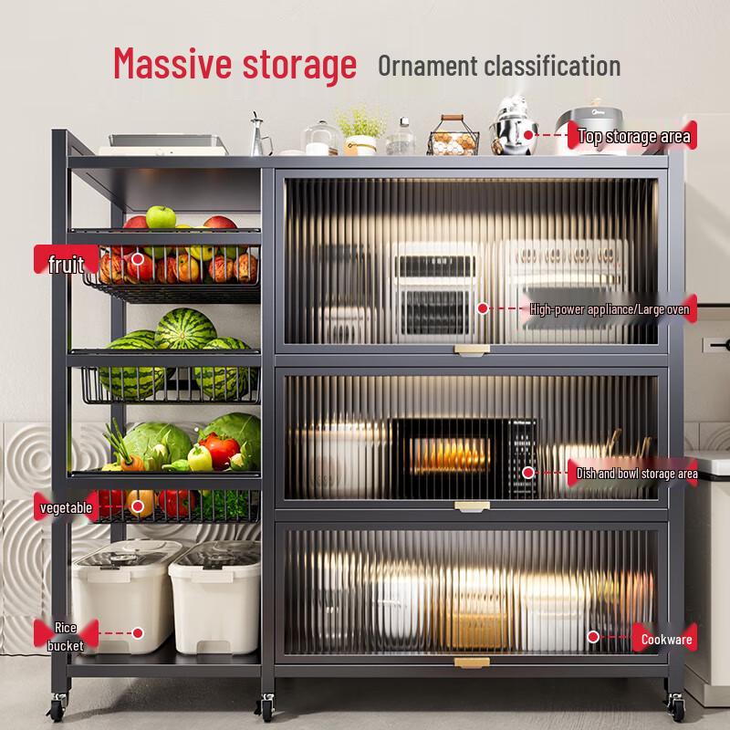 Naijiang Multi-functional Kitchen Storage Rack with Baskets