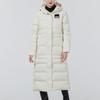 Puma Logo Pattern Loose Fit Hooded Long Sleeve Down Jacket Women Outerwear White 846361-73