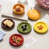 Food-grade Glaze Cute Seasoning Dish Stackable Creative Snack Tray  Birthday Celebration