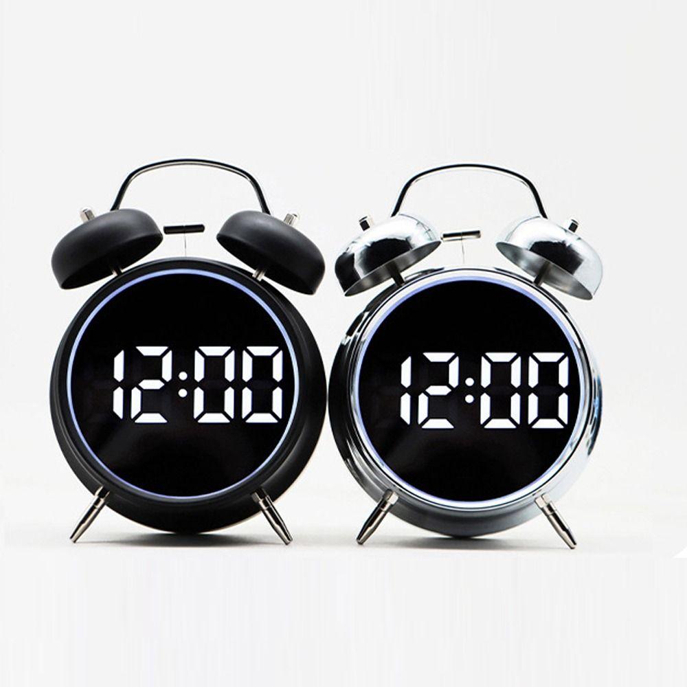 Extra Large Sound Alarm Clock Multifunctional Children Clock Creative Number Clock  Household